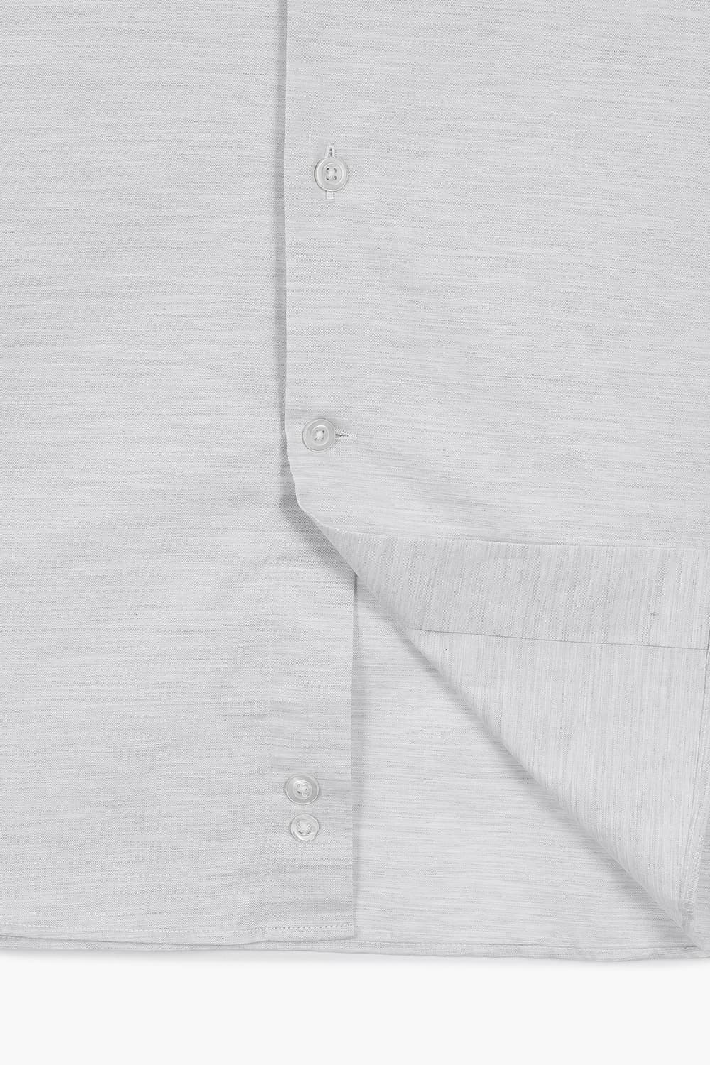 BEAULIEU 코튼 베이직 306 라이트그레이 셔츠