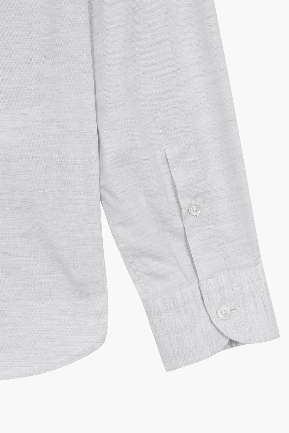 BEAULIEU 코튼 베이직 306 라이트그레이 셔츠