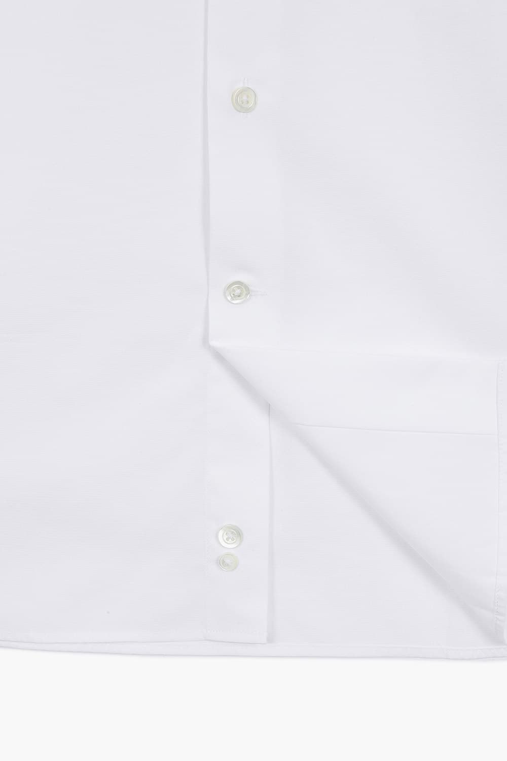 BEAULIEU 코튼 베이직 301 화이트 셔츠