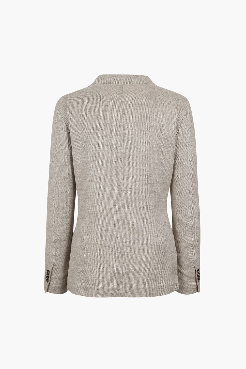 SALENTO 실크 혼방 201 라이트브라운 테일러드 자켓