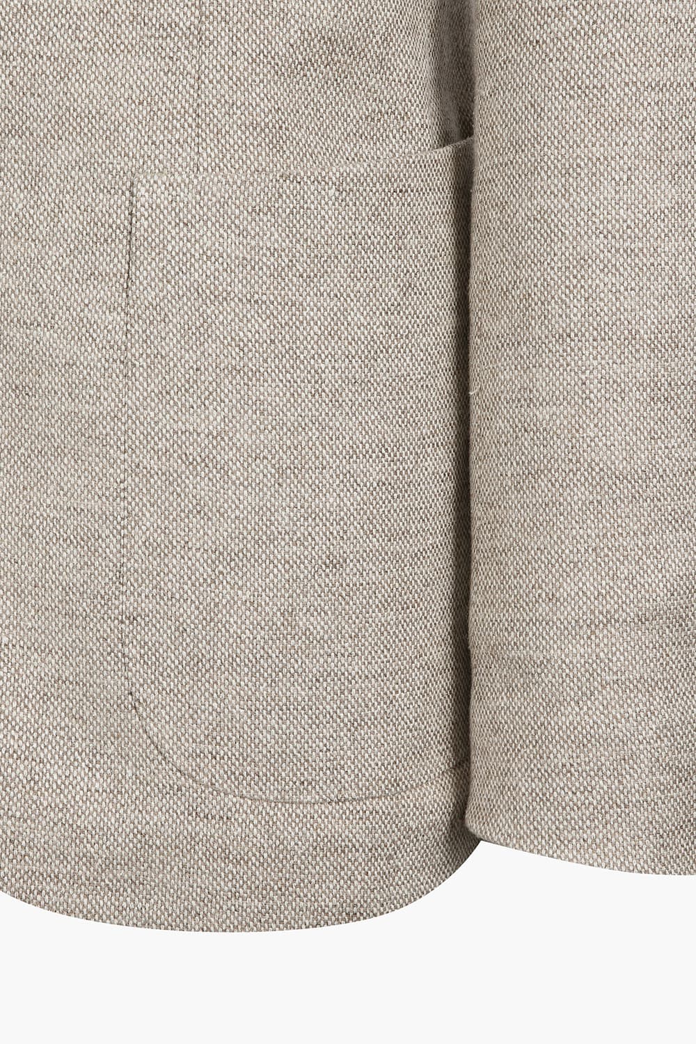 SALENTO 실크 혼방 201 라이트브라운 테일러드 자켓