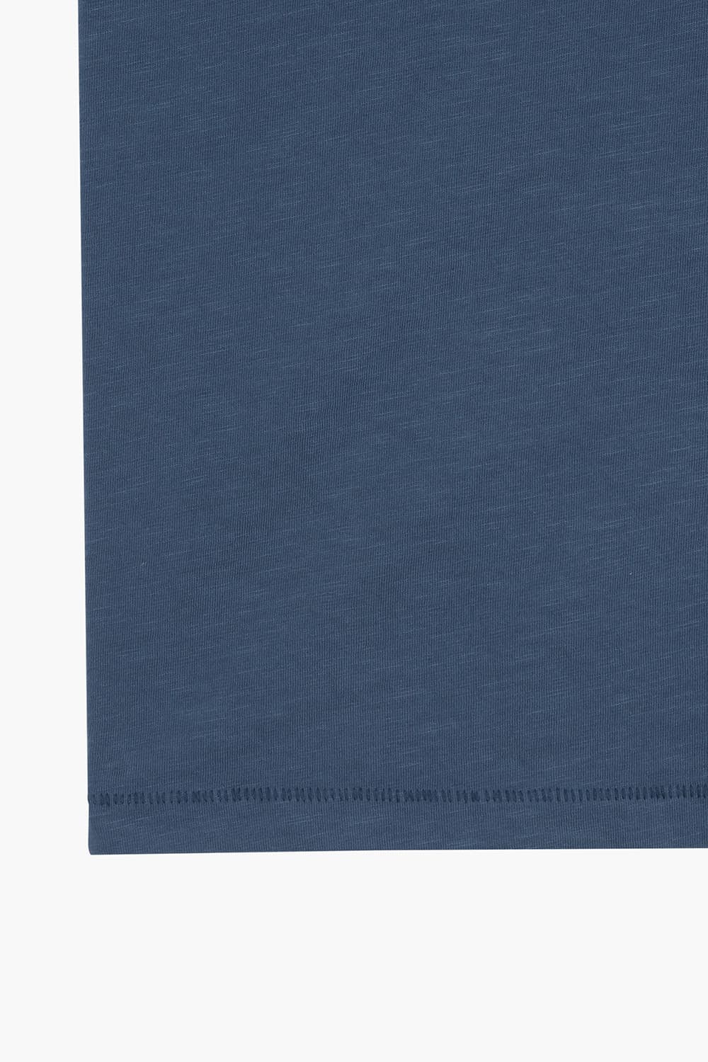 코튼 포켓 크루넥 505 네이비 반소매 티셔츠