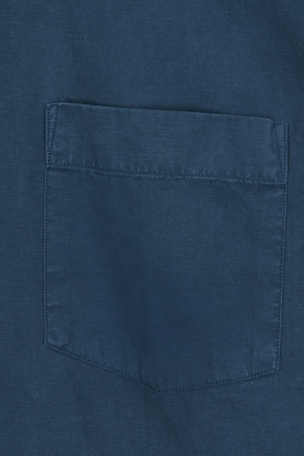 면 혼방 포켓 테일러드 카라 506 네이비 반소매 셔츠