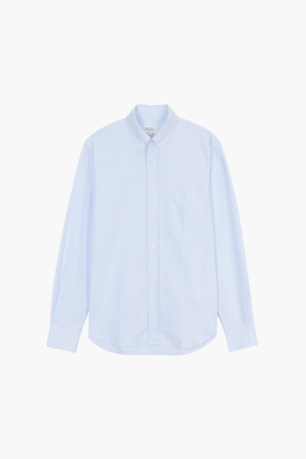 PITT 코튼 버튼 다운 카라 102 라이트블루 셔츠