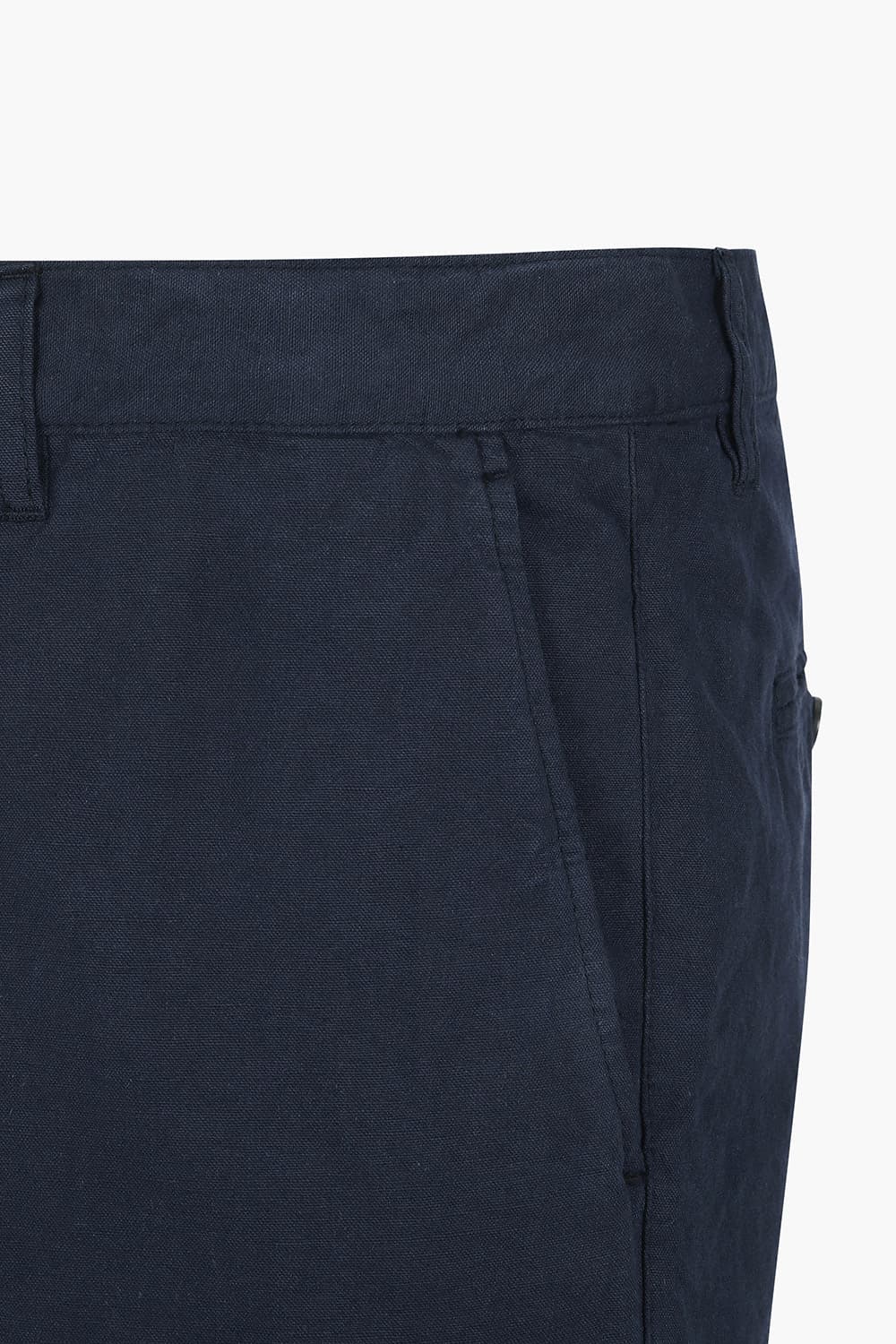 BYRON 린넨 혼방 베이직 508 다크네이비 쇼츠