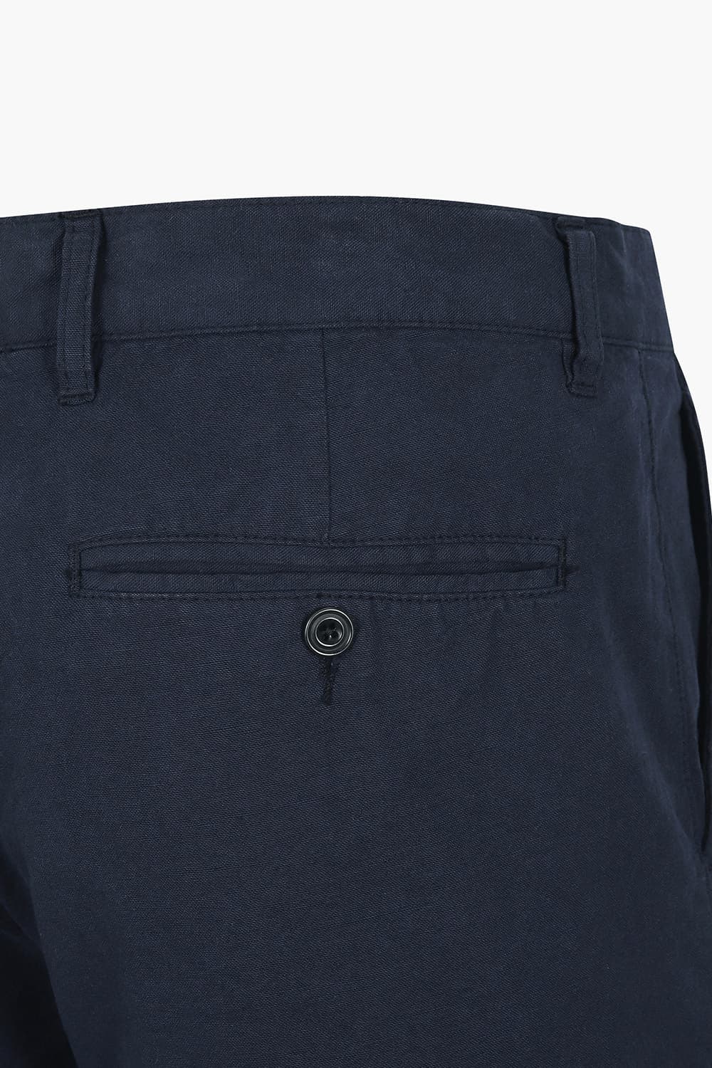 BYRON 린넨 혼방 베이직 508 다크네이비 쇼츠