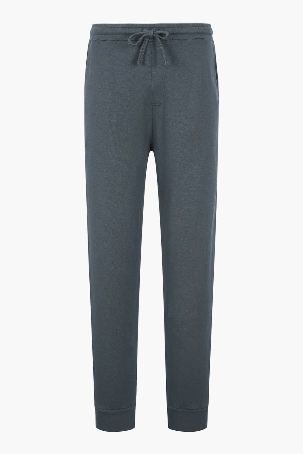 코튼 드로우스트링 밴딩 112 다크그레이 캐주얼 팬츠