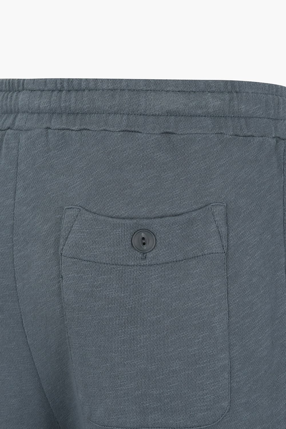 코튼 드로우스트링 밴딩 112 다크그레이 캐주얼 팬츠