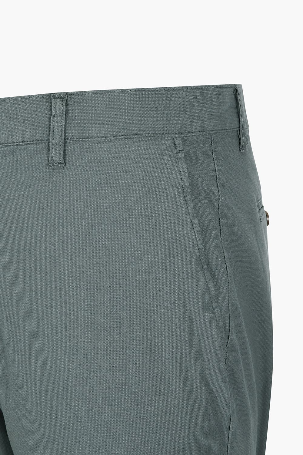 TYRON 코튼 스트레이트 109 블루그린 캐주얼 팬츠