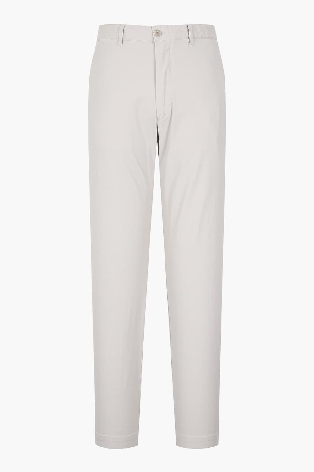 TYRON 코튼 스트레이트 107 라이트그레이 캐주얼 팬츠