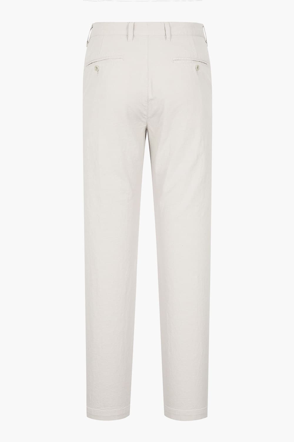 TYRON 린넨 혼방 스트레이트 104 라이트그레이 캐주얼 팬츠