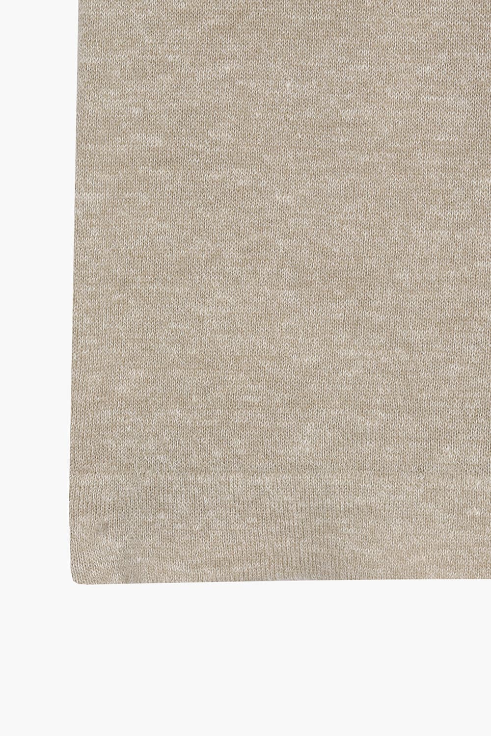 린넨 혼방 크루넥 103 베이지 긴소매 니트