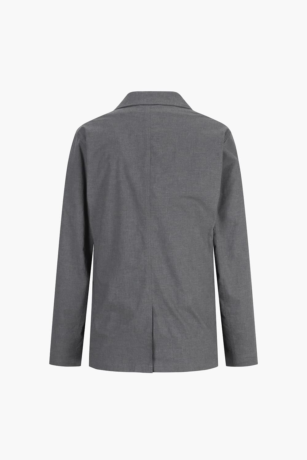 JONNY 코튼 102 다크그레이 테일러드 자켓