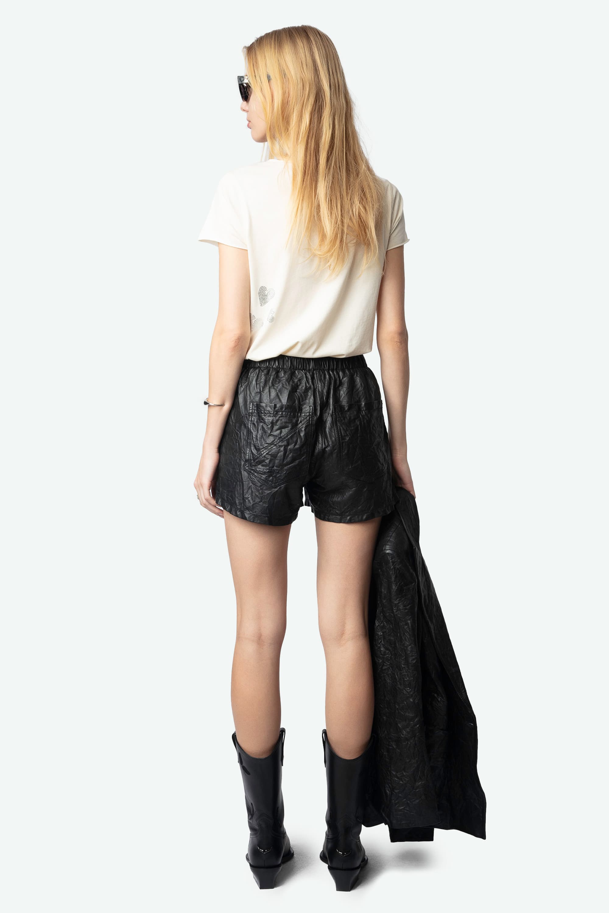 Tunisien Heart Strass T-shirt