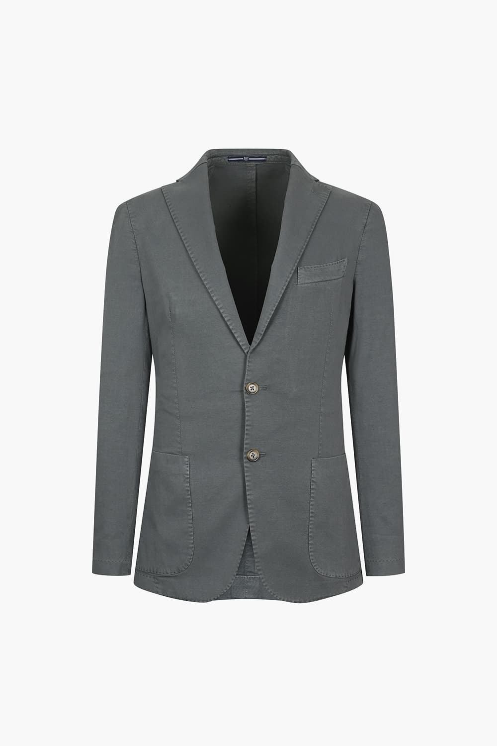 SALENTO 린넨 혼방 101 다크그레이 테일러드 자켓