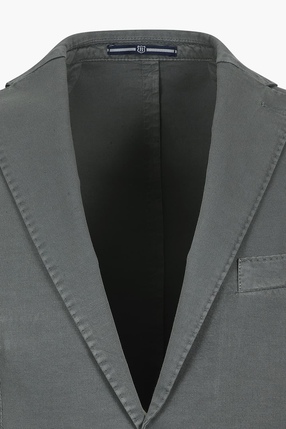 SALENTO 린넨 혼방 101 다크그레이 테일러드 자켓