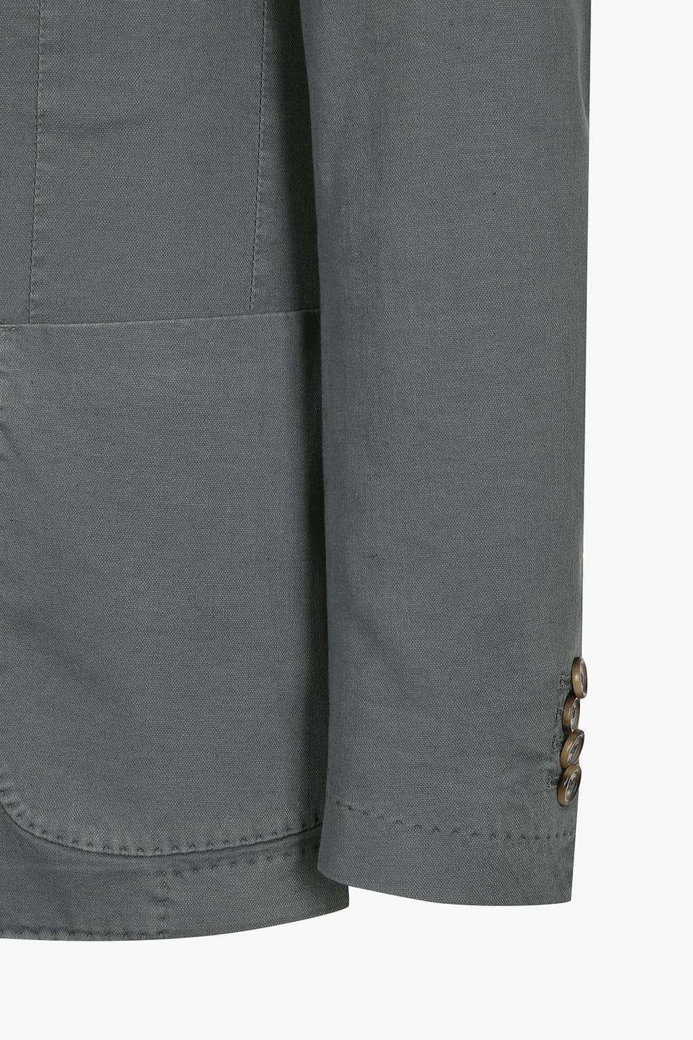 SALENTO 린넨 혼방 101 다크그레이 테일러드 자켓