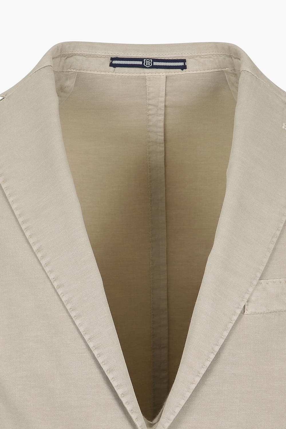 SALENTO 린넨 혼방 101 베이지 테일러드 자켓