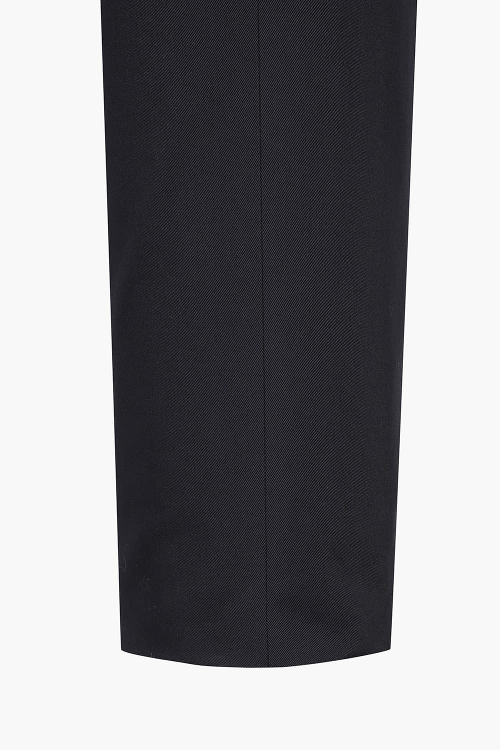 H8 코튼 더블 핀턱 스트레이트 103 다크네이비 팬츠