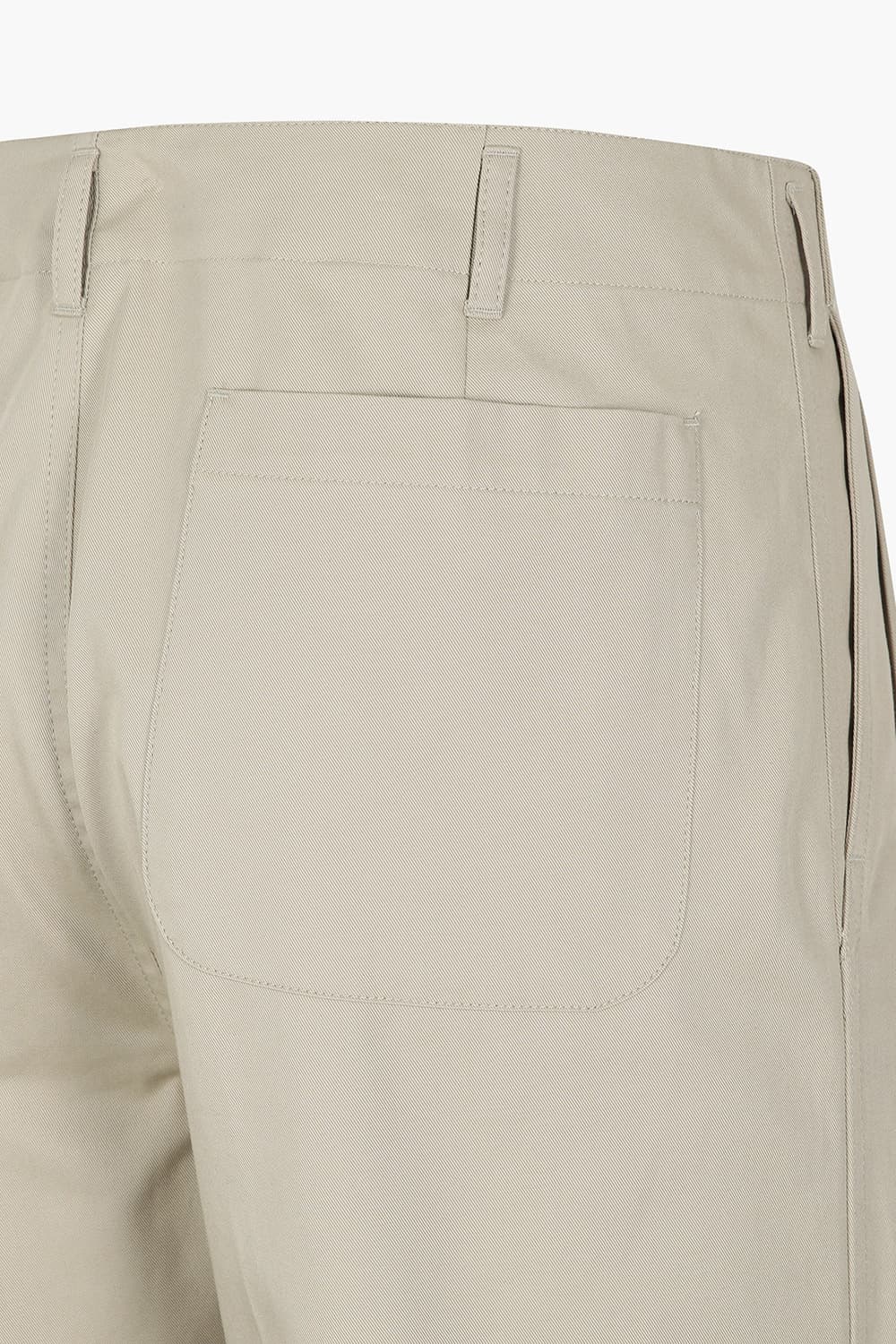 VENICE 코튼 더블 핀턱 와이드 102 베이지 팬츠