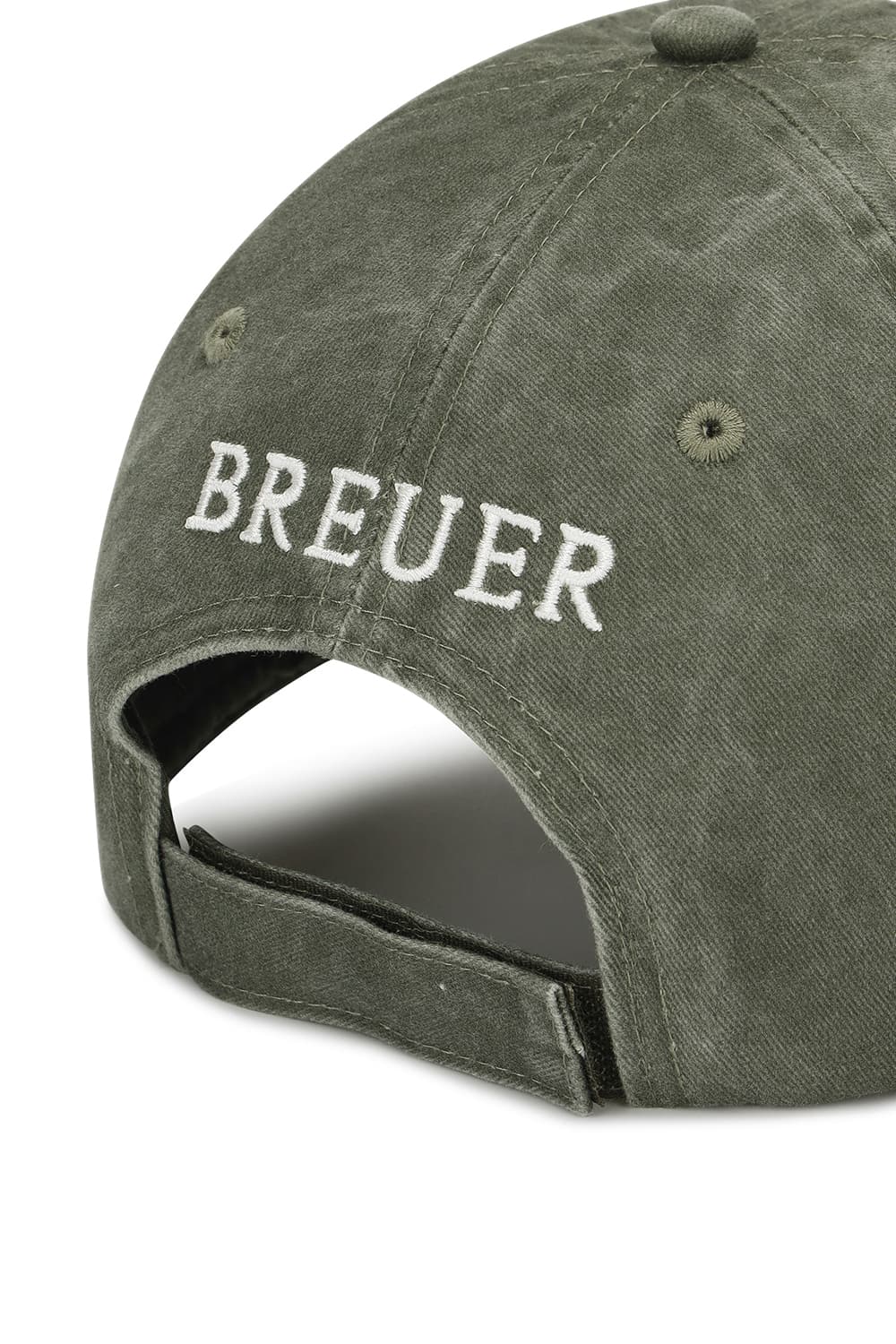 CASQUETTE 코튼 B 로고 101 카키 볼캡