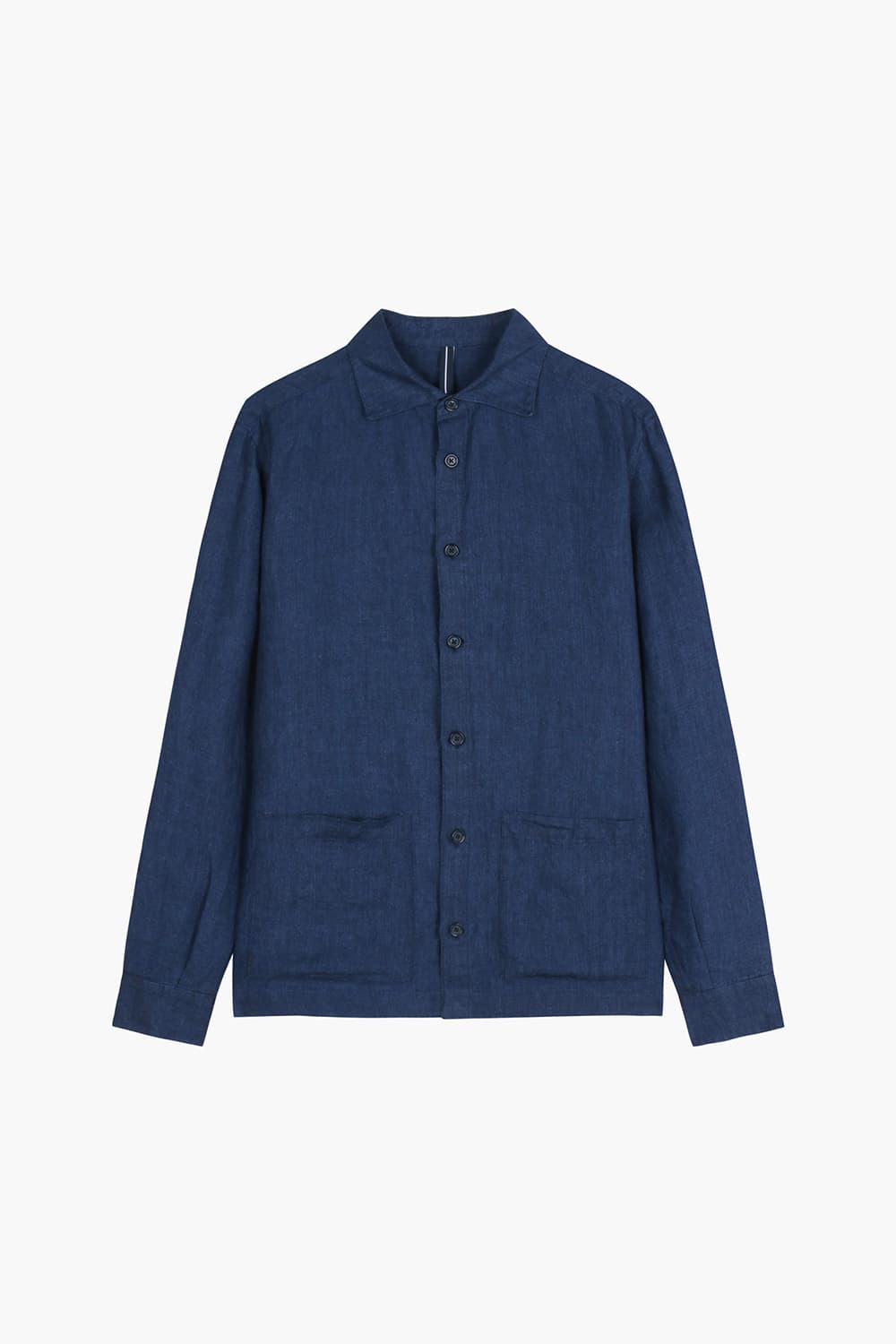 GIACCA 린넨 셔츠형 805 네이비 캐주얼 자켓