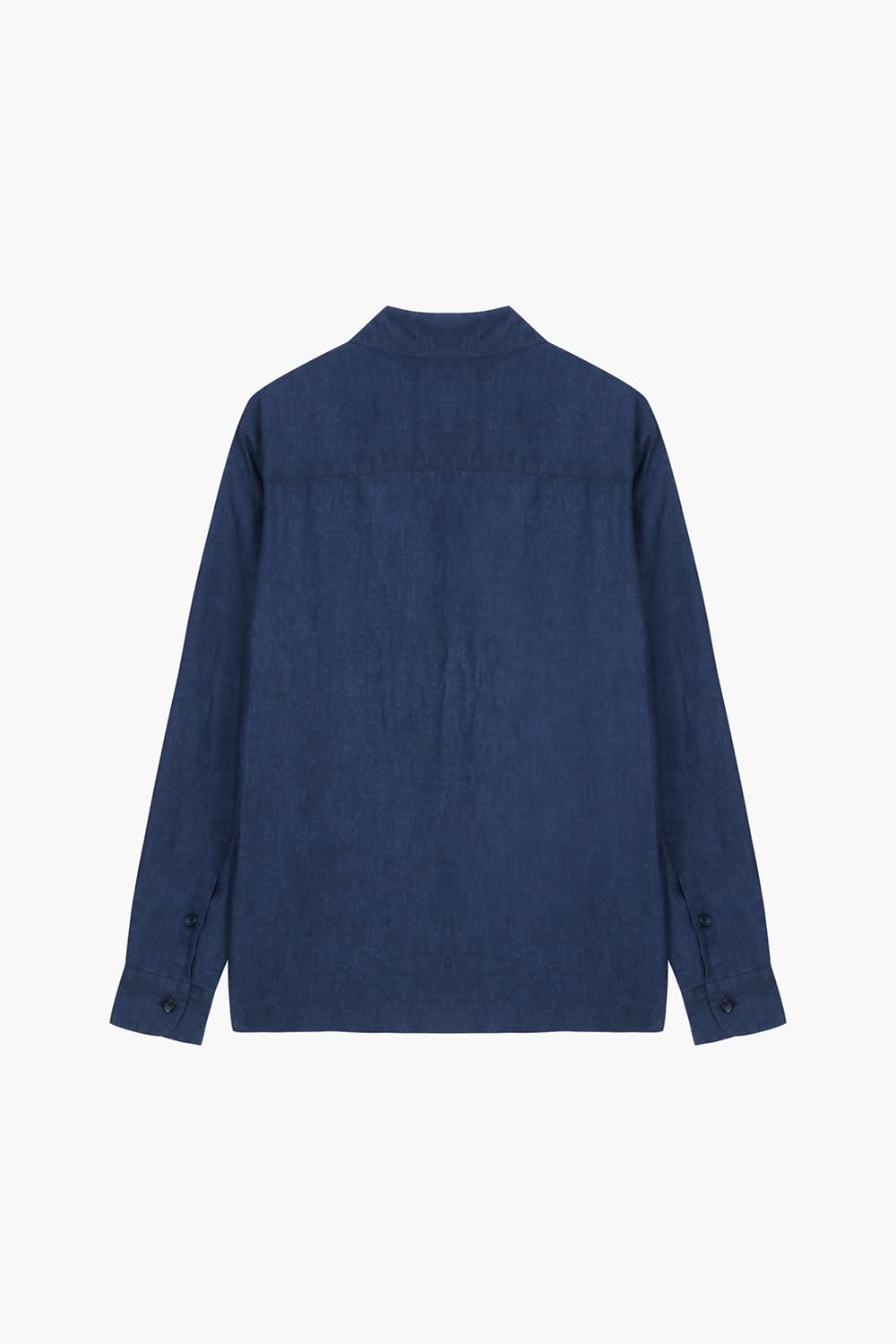 GIACCA 린넨 셔츠형 805 네이비 캐주얼 자켓