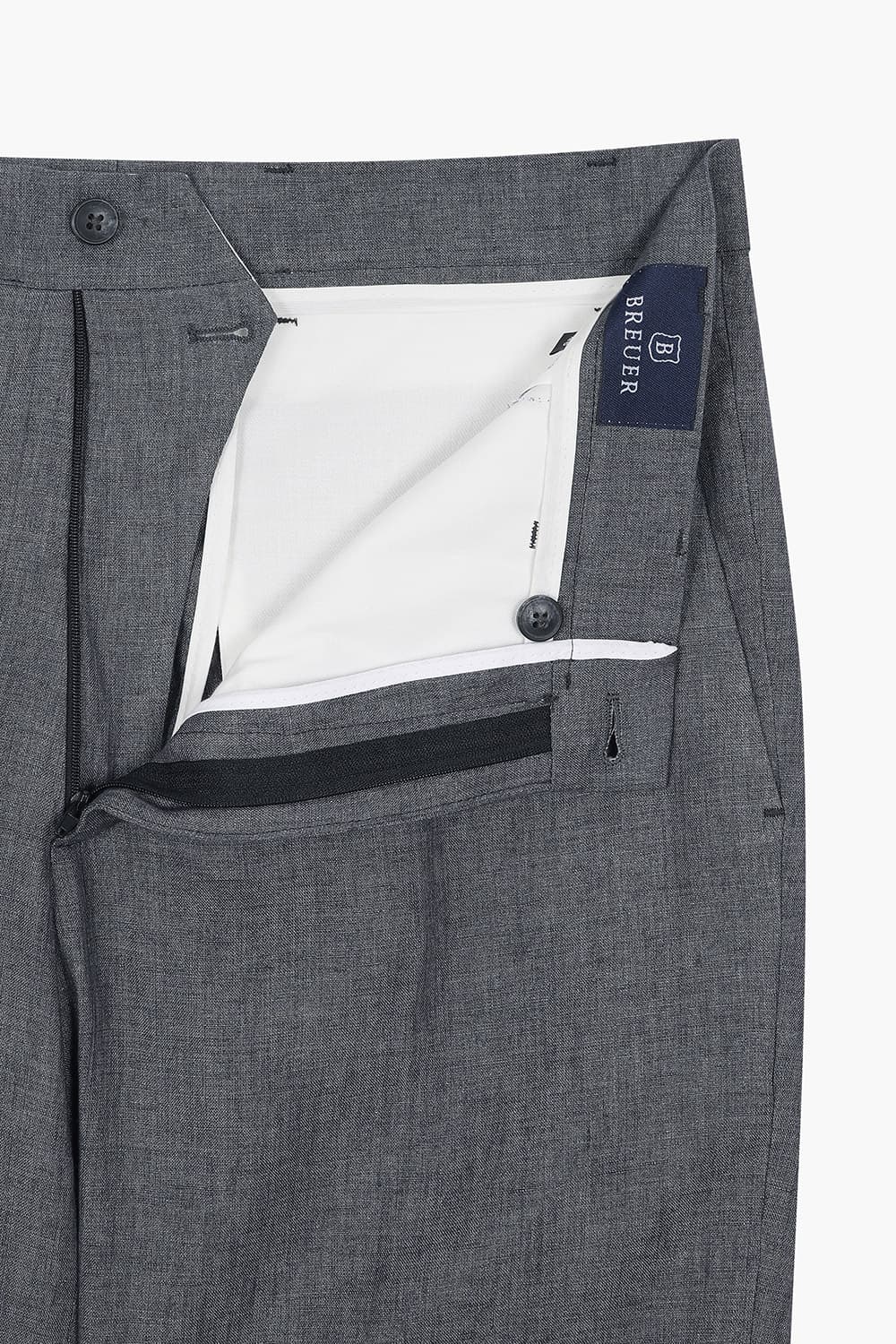 MANIFA 린넨 프리미엄 851 그레이 쇼츠