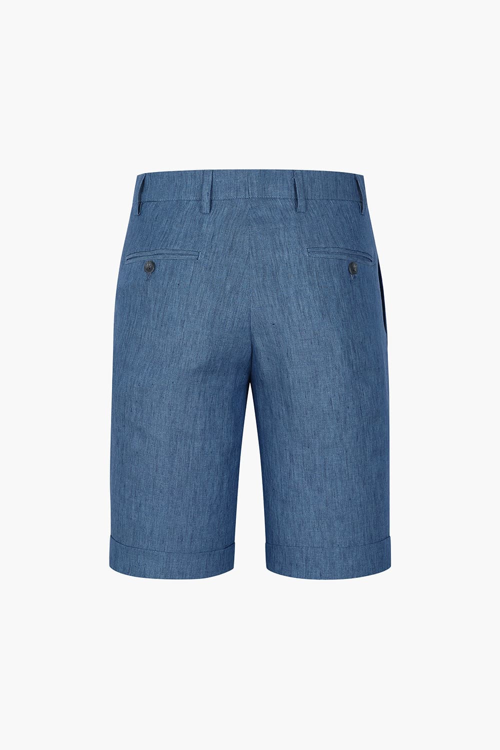 MANIFA 린넨 프리미엄 851 블루 쇼츠
