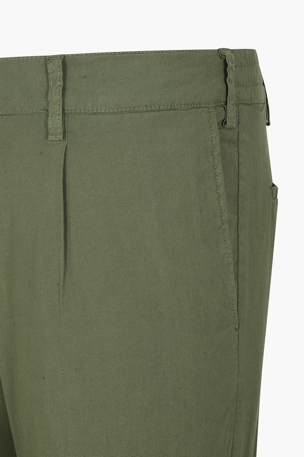 BOGGIONI 코튼 스트레이트 805 카키 팬츠