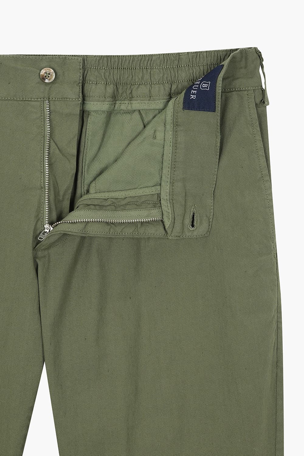 BOGGIONI 코튼 스트레이트 805 카키 팬츠