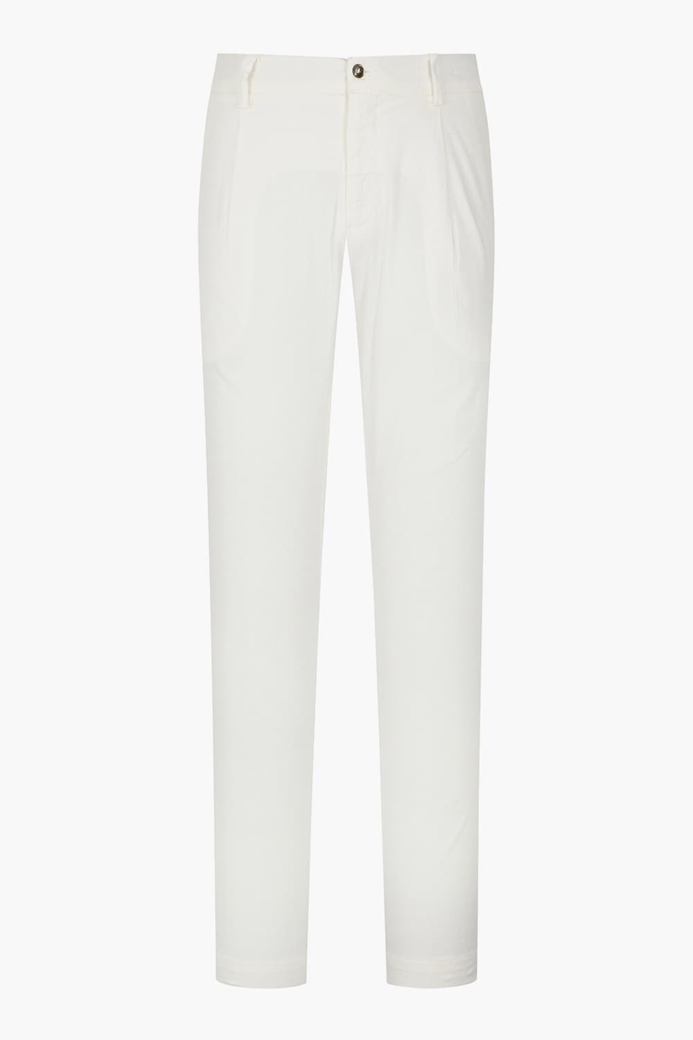 BOGGIONI 코튼 스트레이트 805 화이트 팬츠