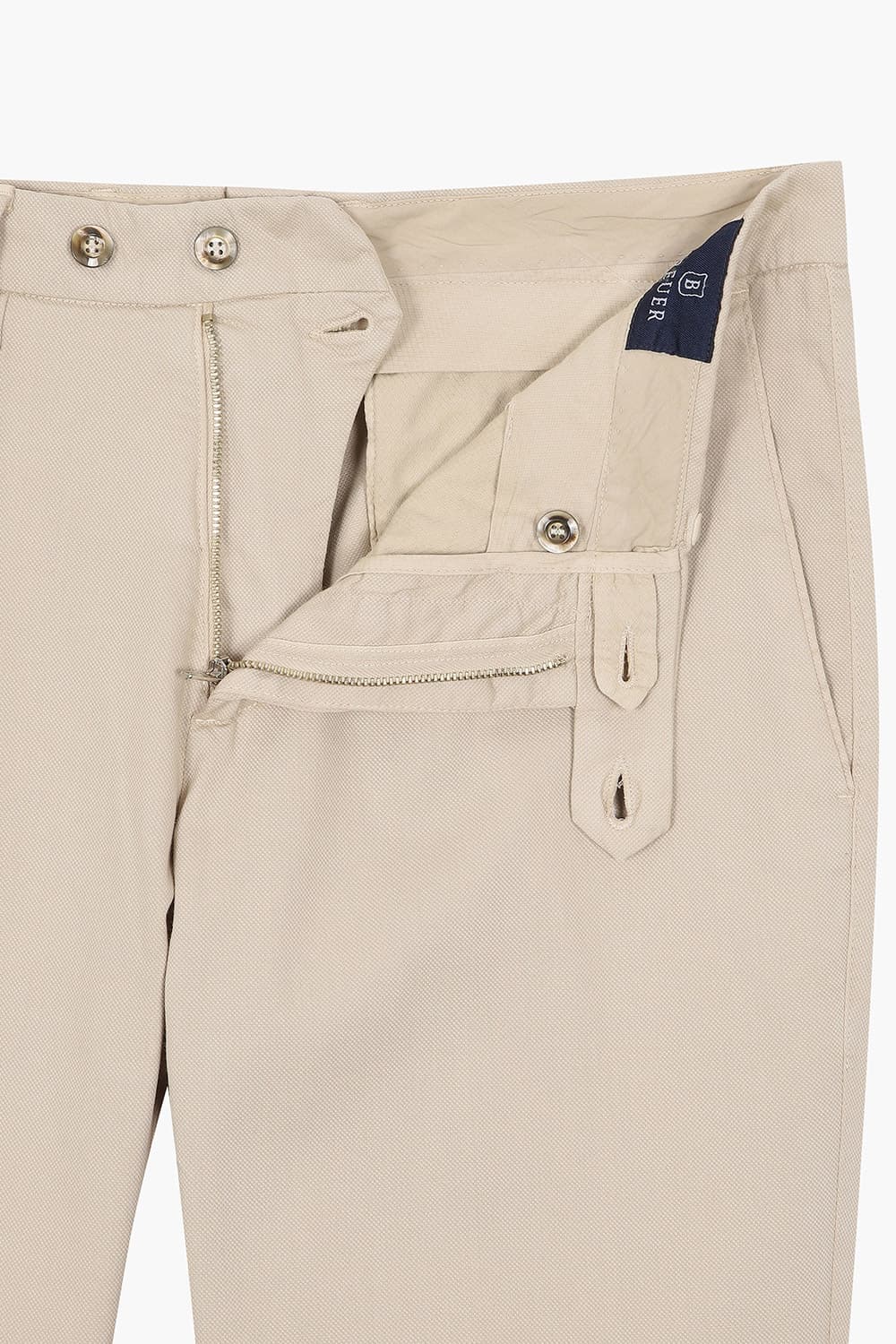 코튼 슬림 803 라이트베이지 팬츠