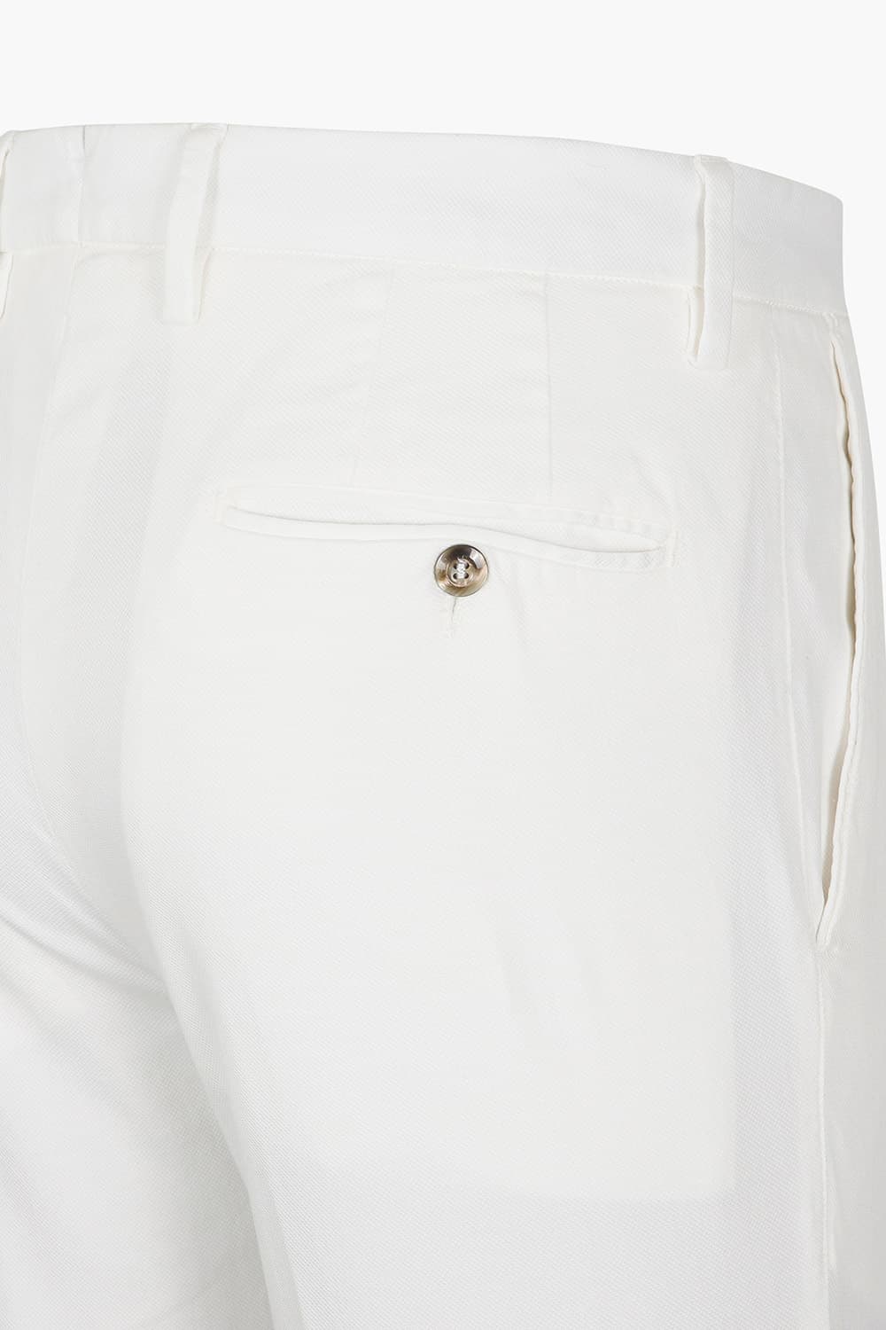 코튼 슬림 803 화이트 팬츠