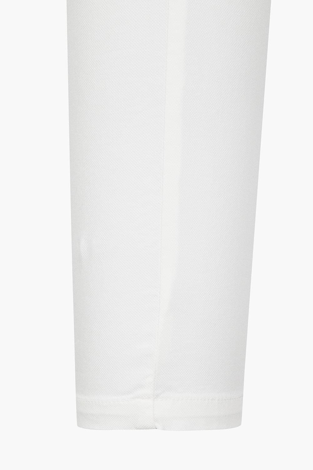 코튼 슬림 803 화이트 팬츠