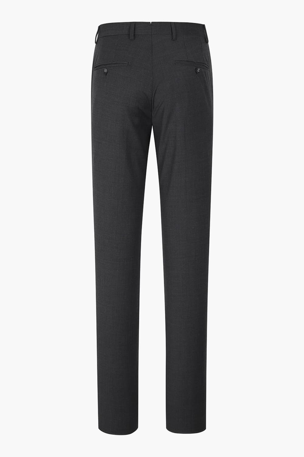 G.T.I 울 혼방 슬림 802 차콜그레이 팬츠