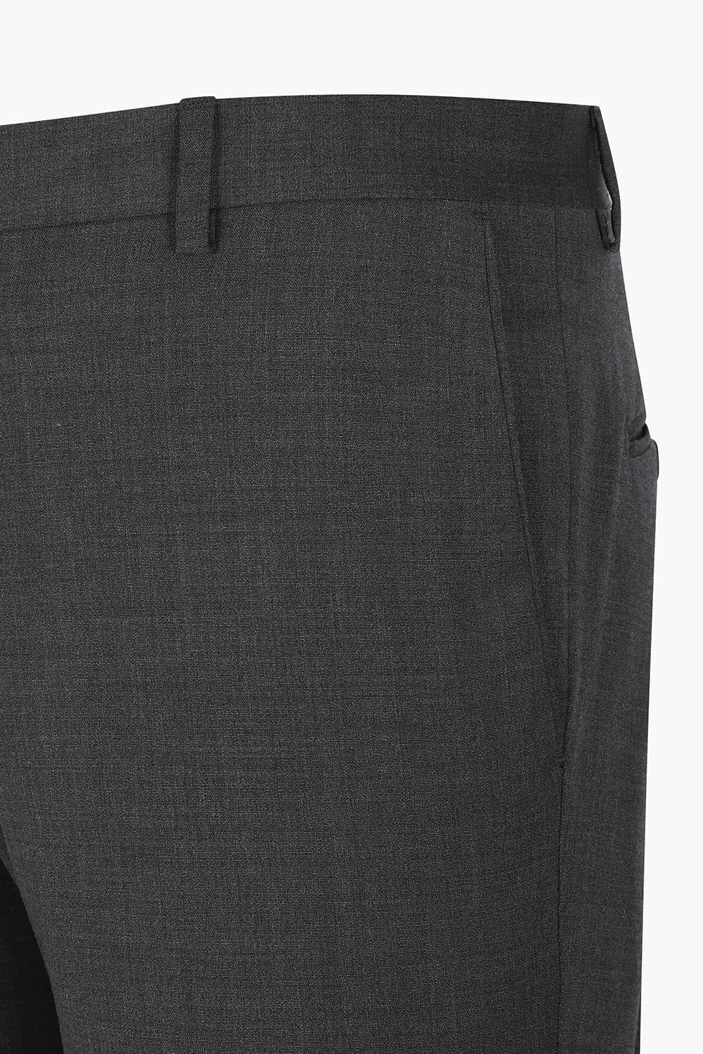 G.T.I 울 혼방 슬림 802 차콜그레이 팬츠