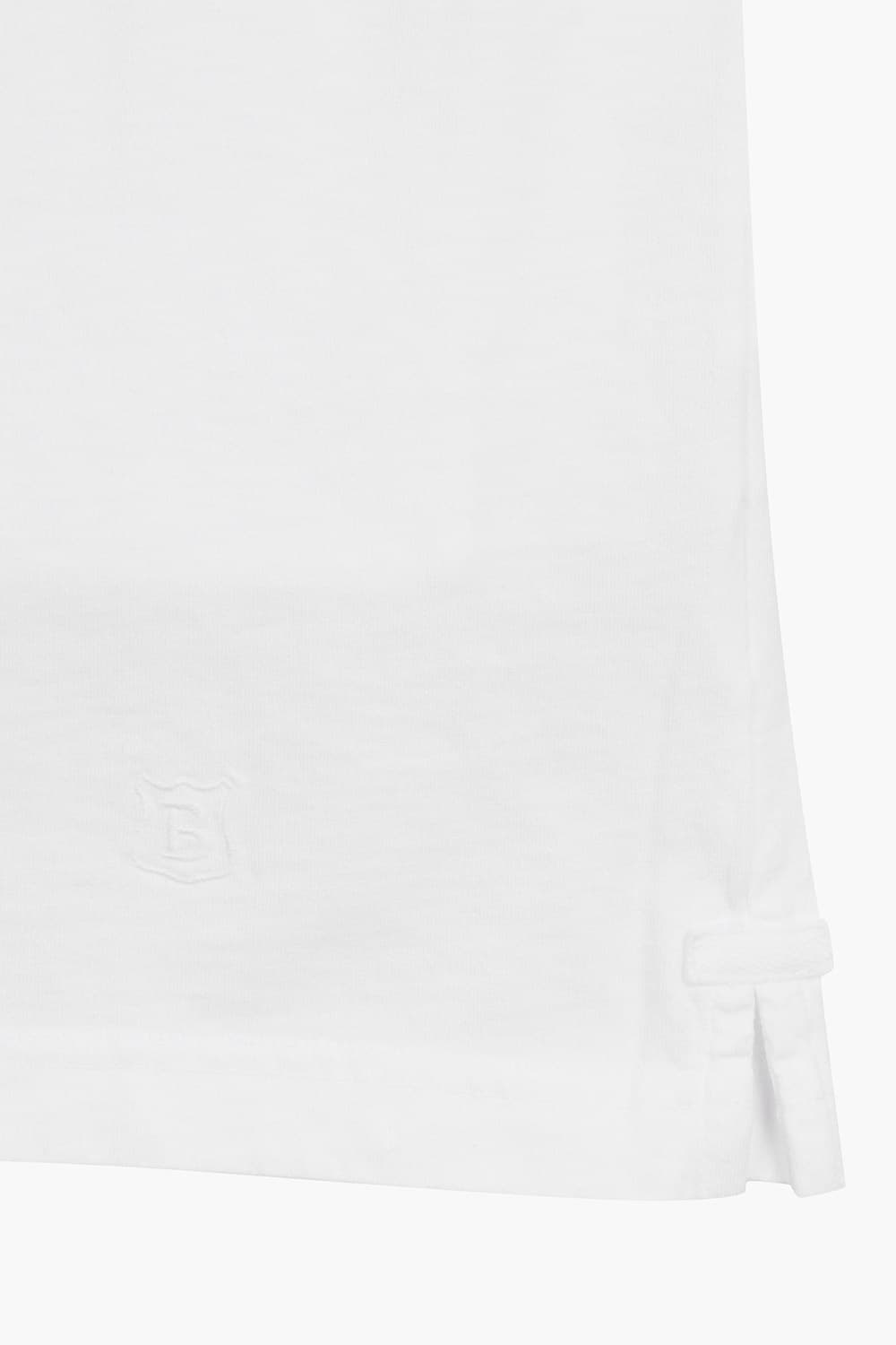MC 코튼 포켓 501 화이트 반소매 티셔츠