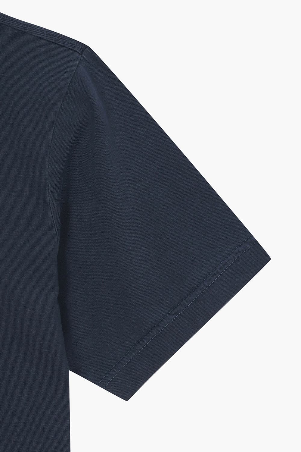 MC 코튼 노 버튼 502 다크네이비 반소매 티셔츠