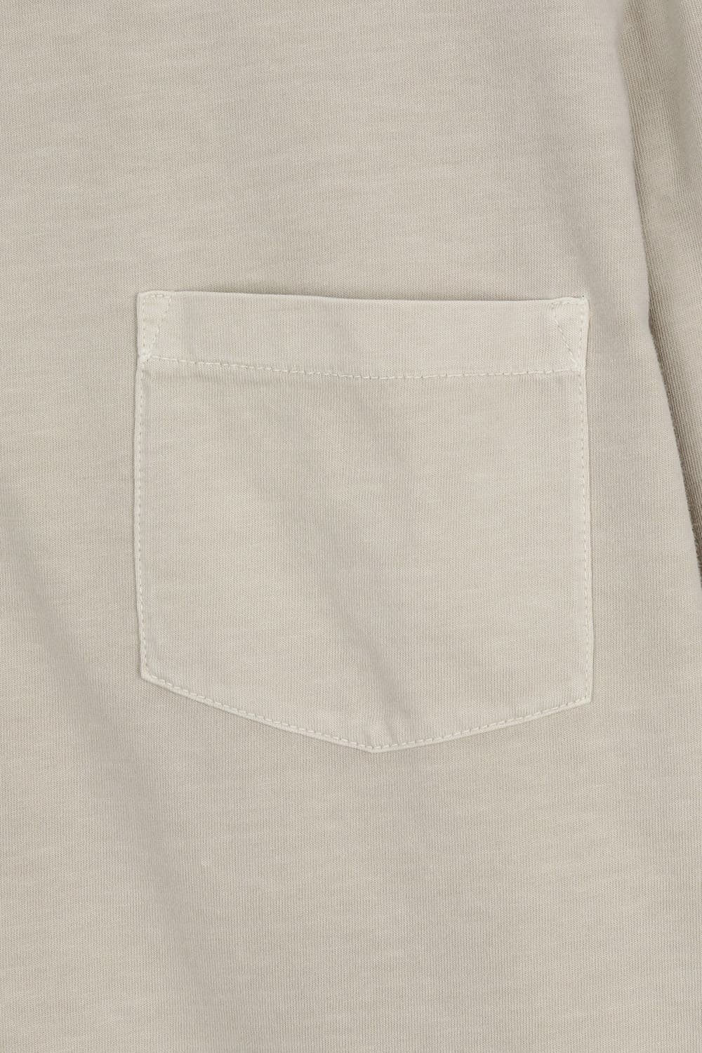 CHEMISE 코튼 폴로 101 베이지 긴소매 티셔츠