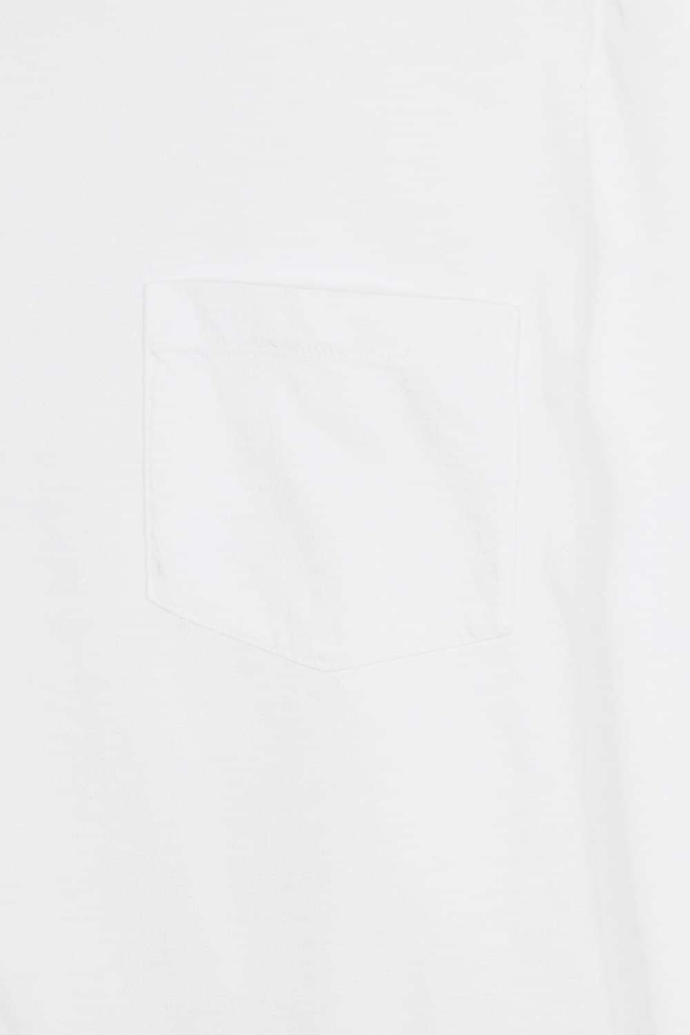 CHEMISE 코튼 폴로 101 화이트 긴소매 티셔츠