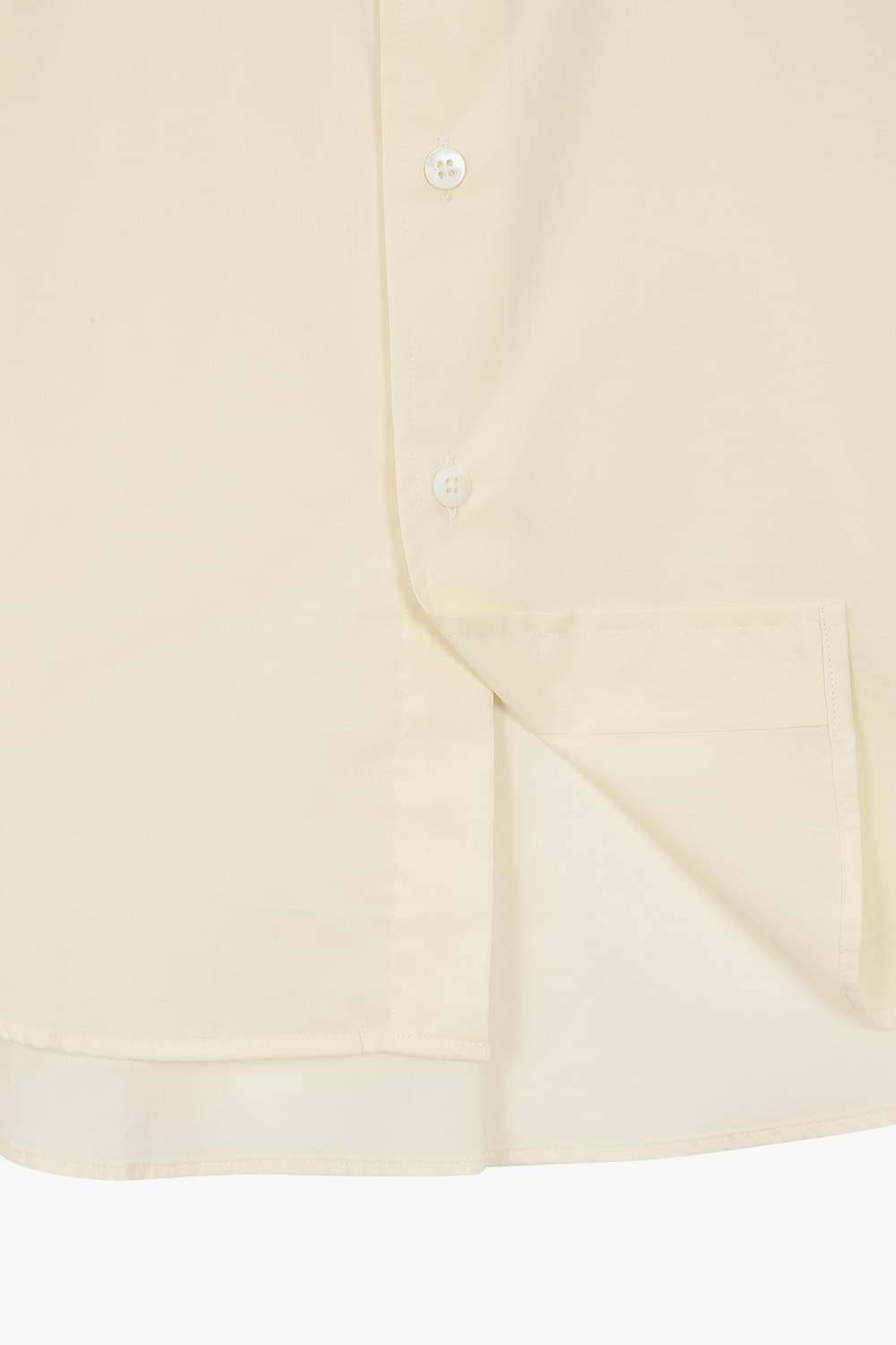 ARTIST 코튼 투 포켓 101 라이트옐로우 셔츠