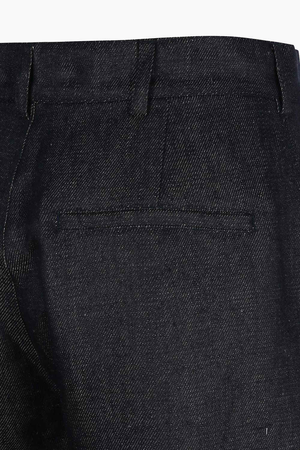 TROUSERS 린넨 벌룬 103 다크네이비 캐주얼 팬츠