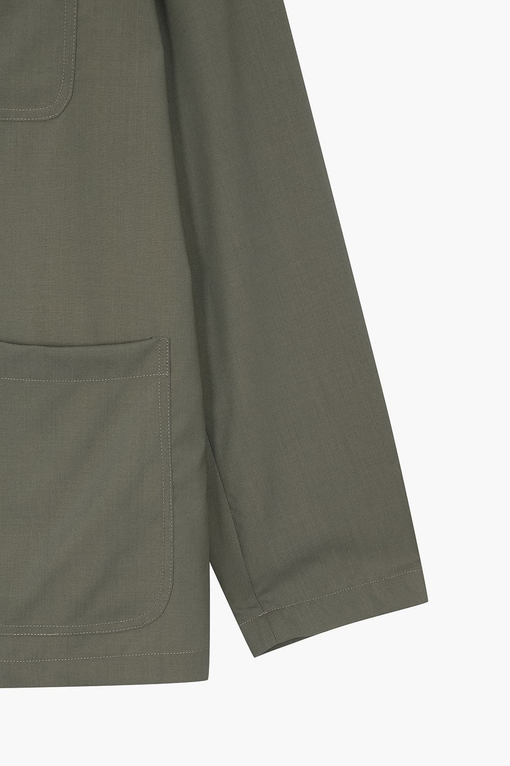 TRAVELER 울 테일러드 102 카키 캐주얼 자켓