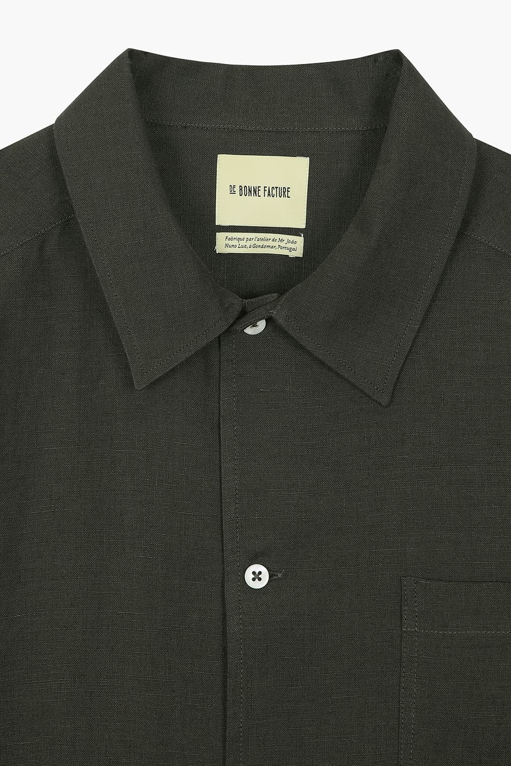 PAINTER'S 린넨 셔츠형 101 다크카키 캐주얼 자켓