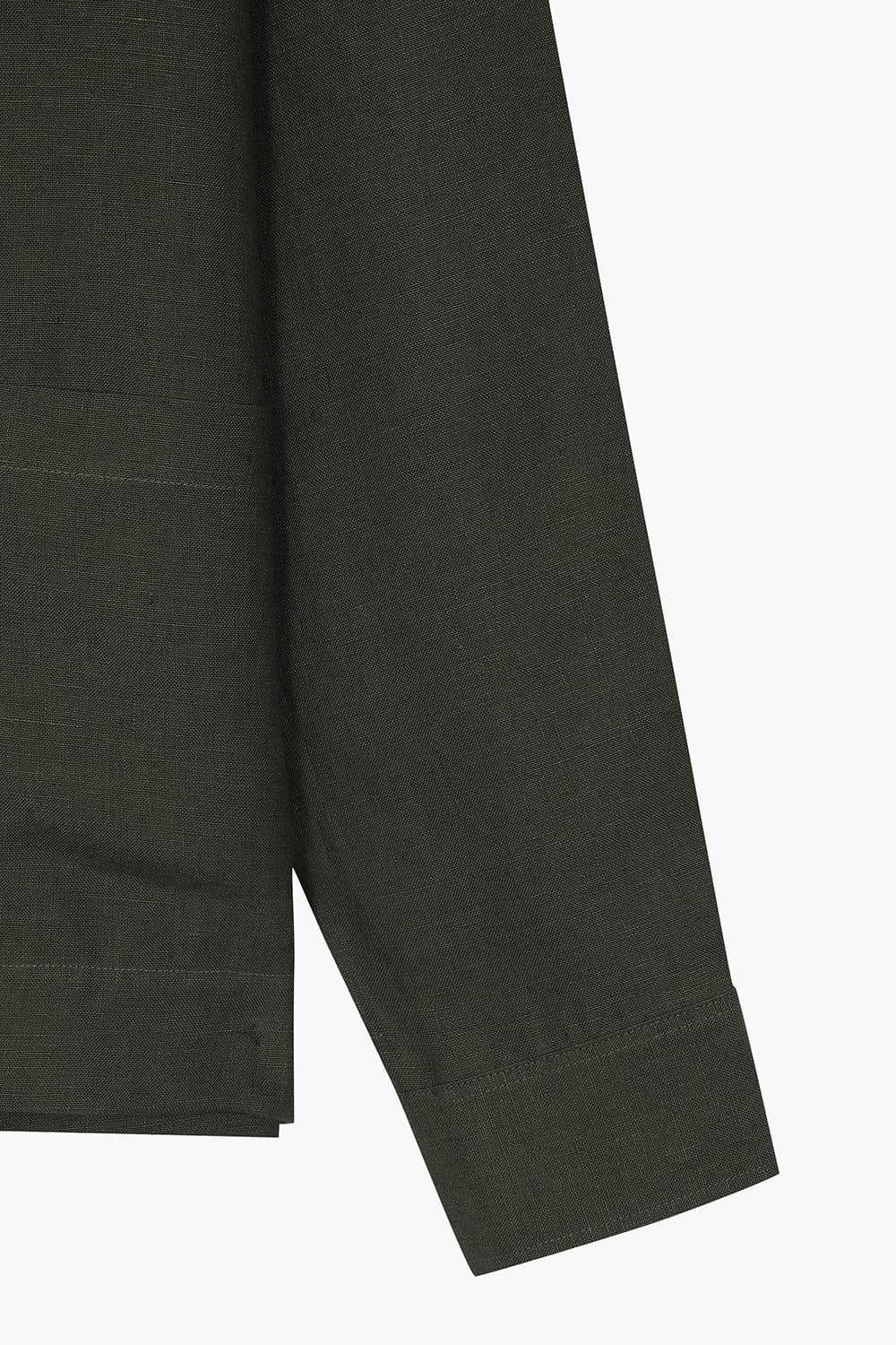 PAINTER'S 린넨 셔츠형 101 다크카키 캐주얼 자켓