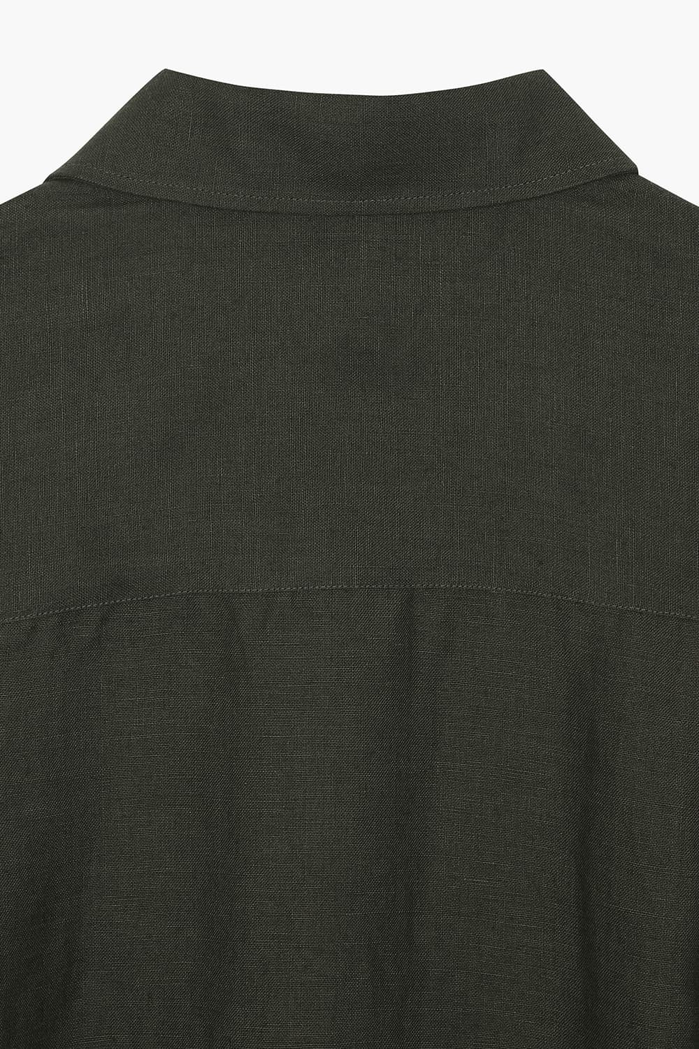 PAINTER'S 린넨 셔츠형 101 다크카키 캐주얼 자켓