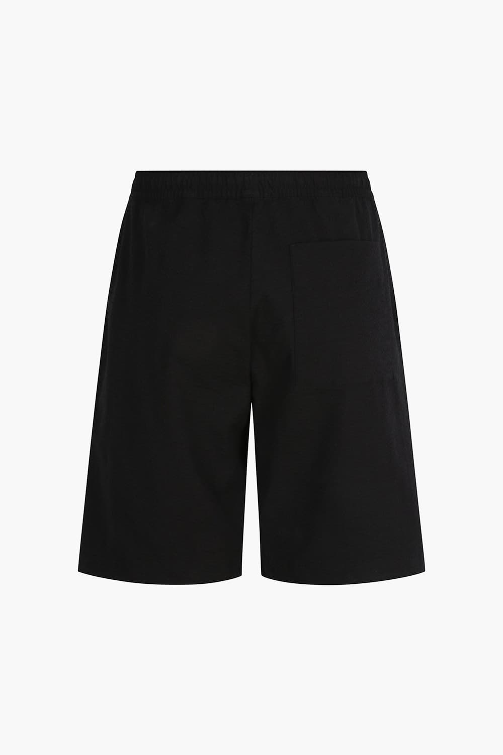 PAVEL 코튼 드로우스트링 밴딩 104 블랙 쇼츠