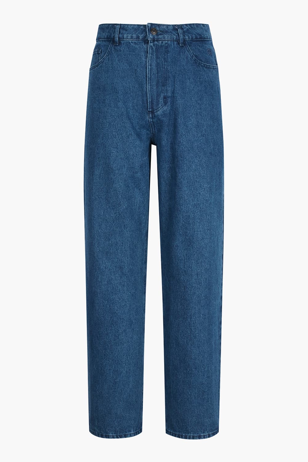 PIERRE 데님 세미와이드 103 블루 캐주얼 팬츠