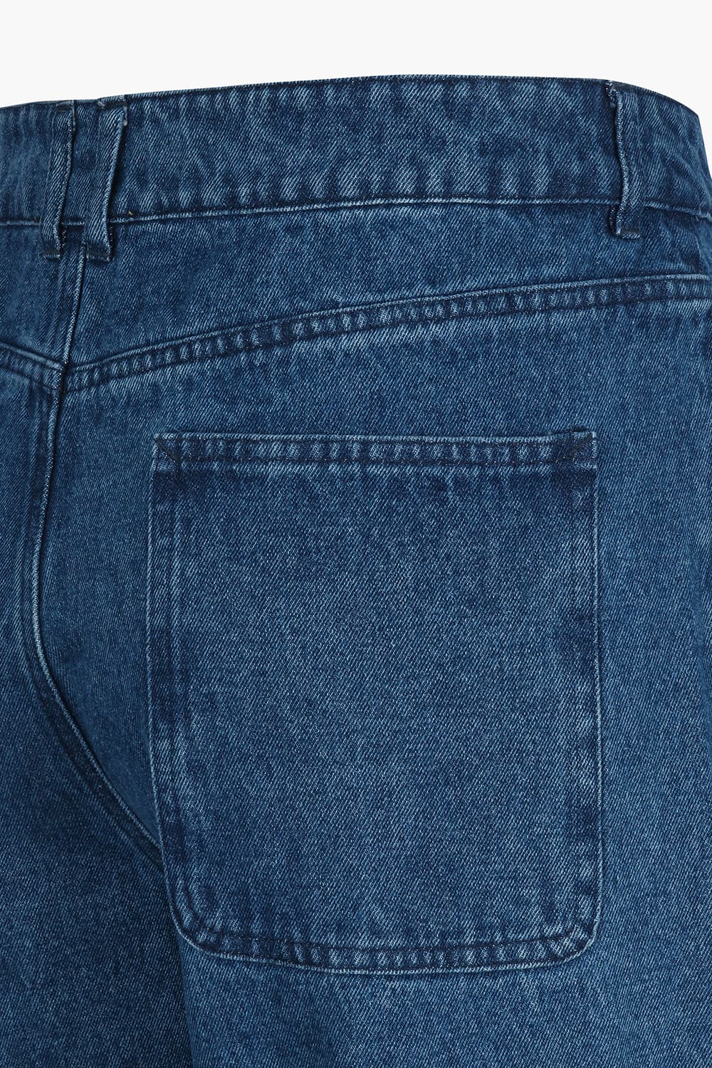 PIERRE 데님 세미와이드 103 블루 캐주얼 팬츠